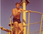 Peter Nauschütt auf der „GÜNTHER SCHULTE“