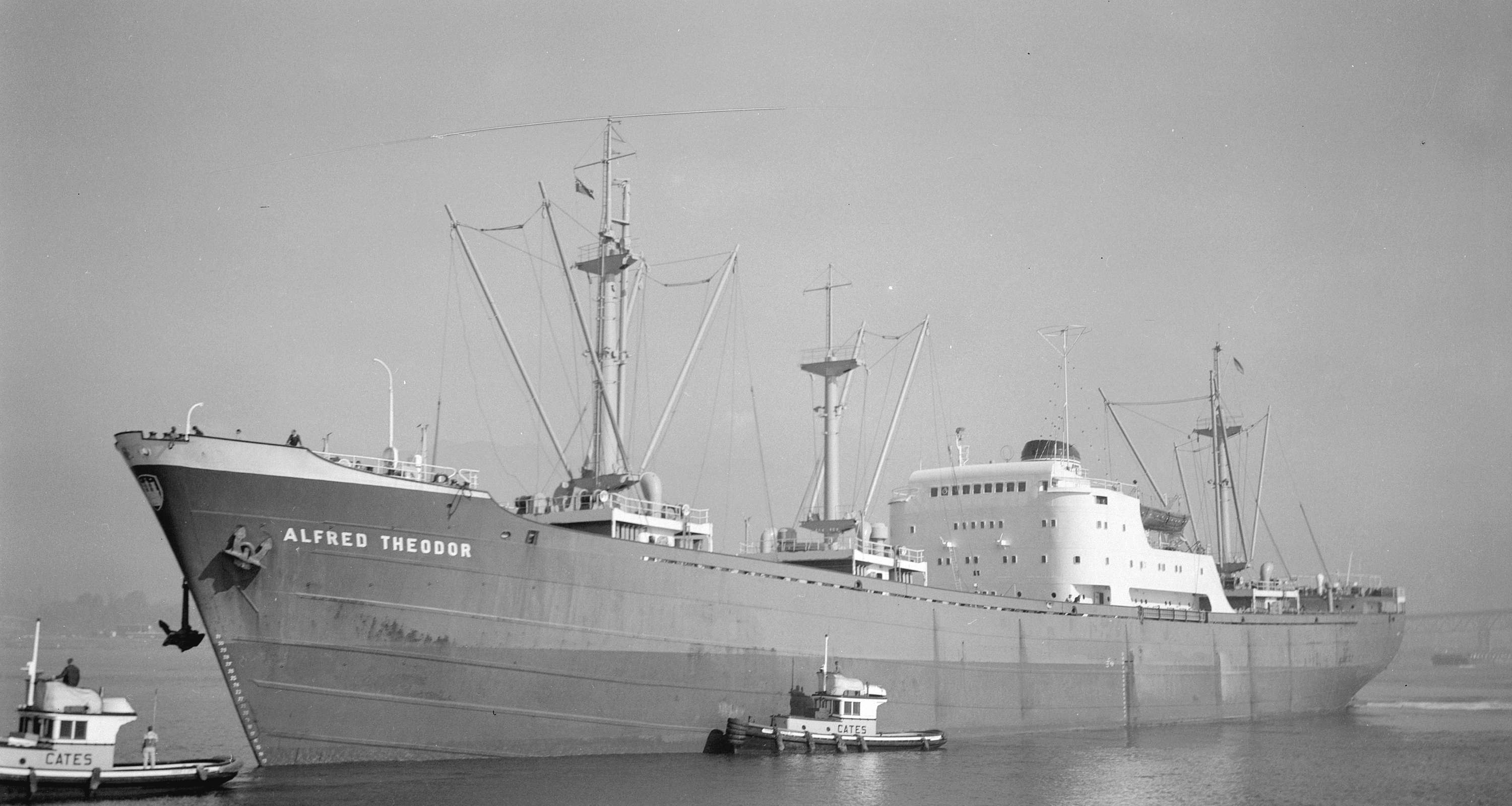 CVA 447 - 3055.1  MS Alfred Theodor  16.10. 1963 Nordseewerke