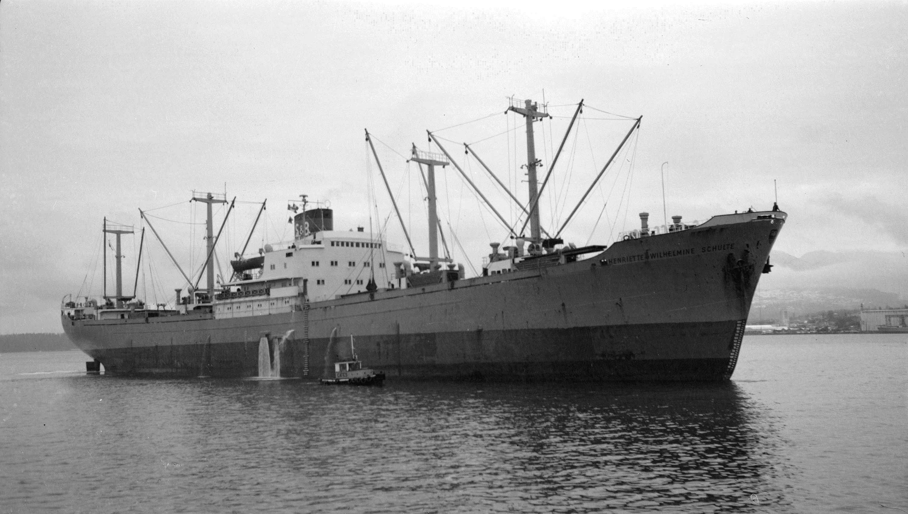 CVA 447 - 5003.1  MS Henriette Wilhelmine Schulte  02.12. 1971