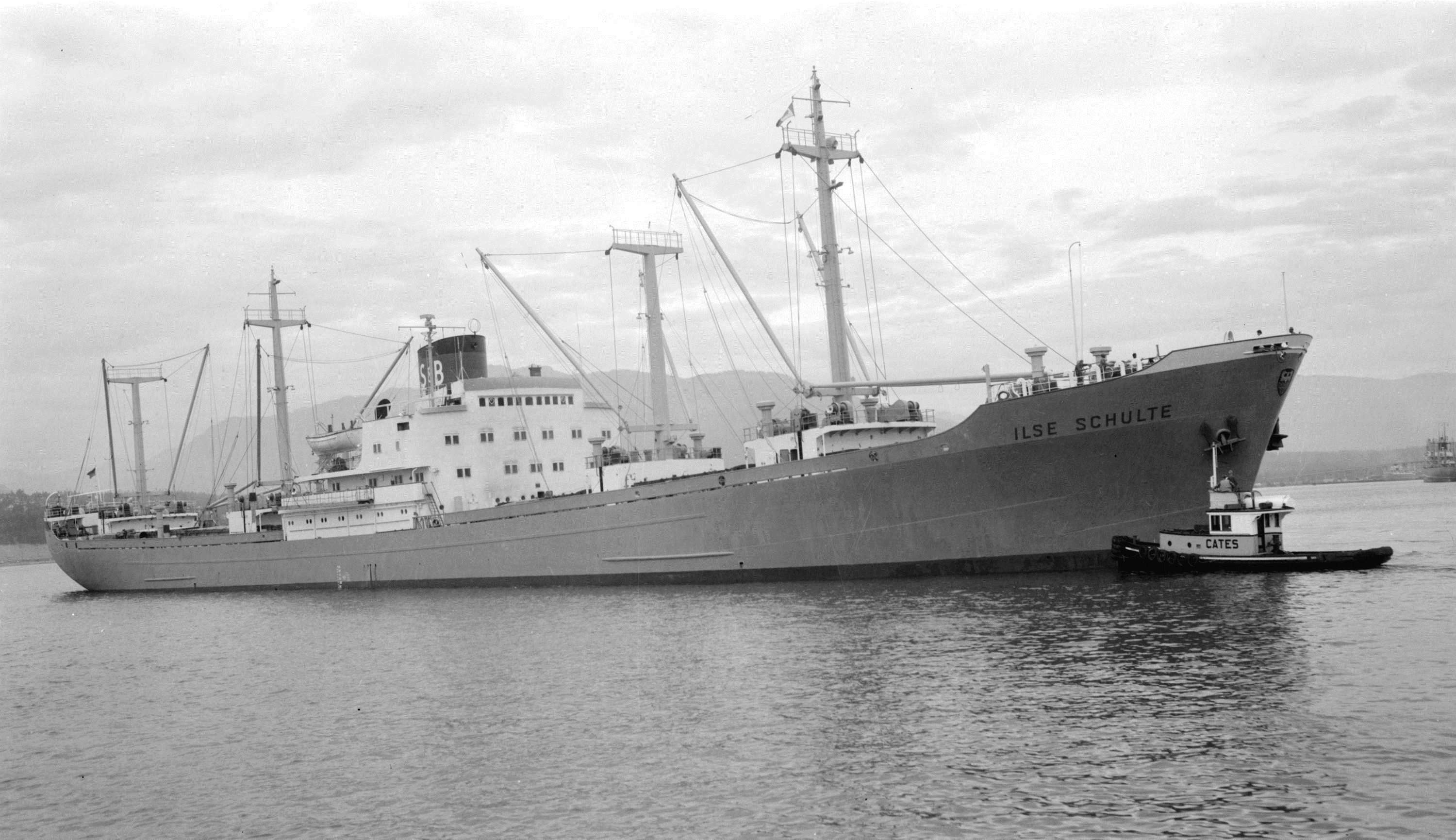 CVA 477 - 5161  MS Ilse Schulte  12.08. 1966