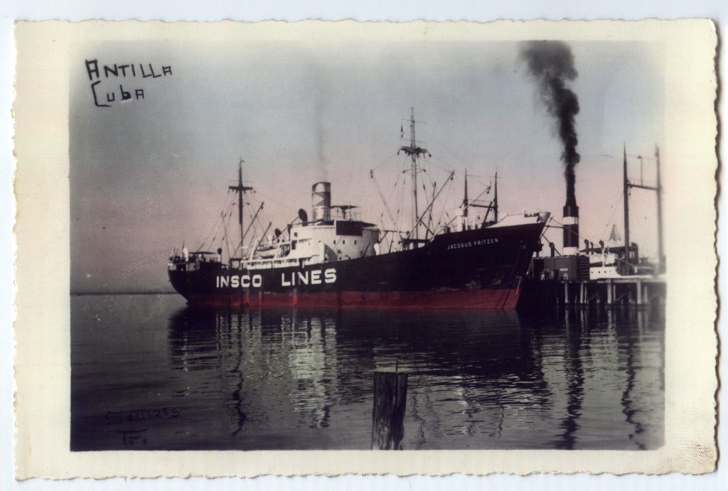 SS Jacobus Fritzen (Potsdam) in Kuba